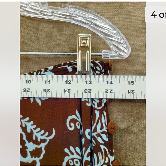 Vintage look boho embroidered maxi skirt - Picture 4 of 5